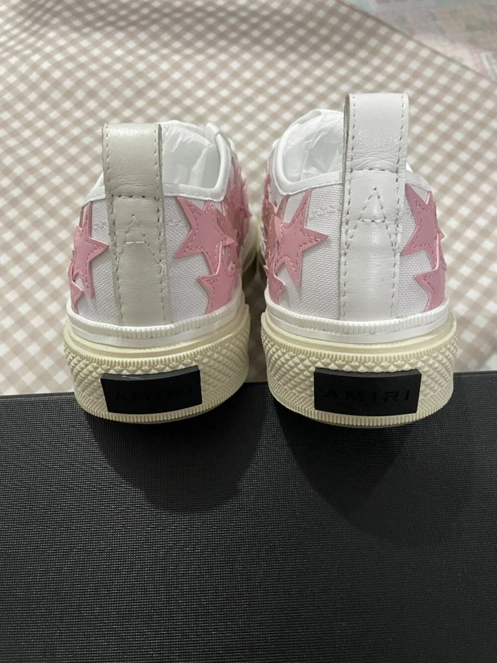 AMIRI Color-Block Star Low-Top Sneakers